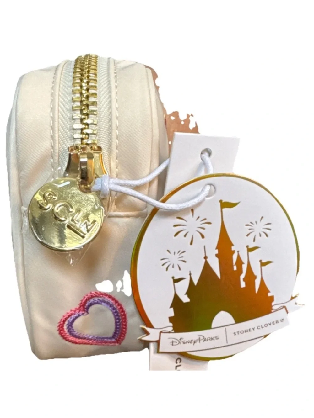 Disney Stoney Clover Lane It’s A Small World Small Pouch Boat Tour Patch NWT’s! - Picture 8 of 8